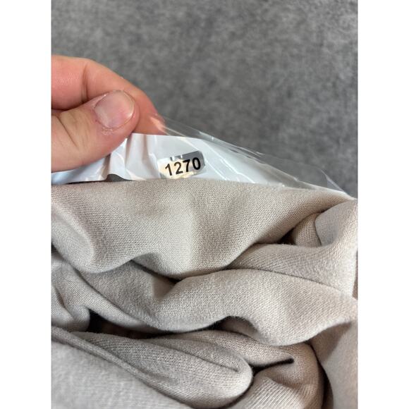 White Fox Vol.3 Sweatpants Womens 2XL Beige High Rise Jogger Sports Athleisure - Picture 9 of 9